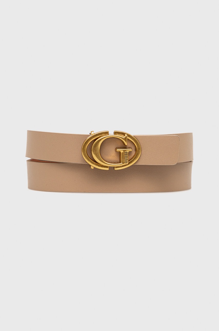 

Колан Guess дамски в бежово, Бежов