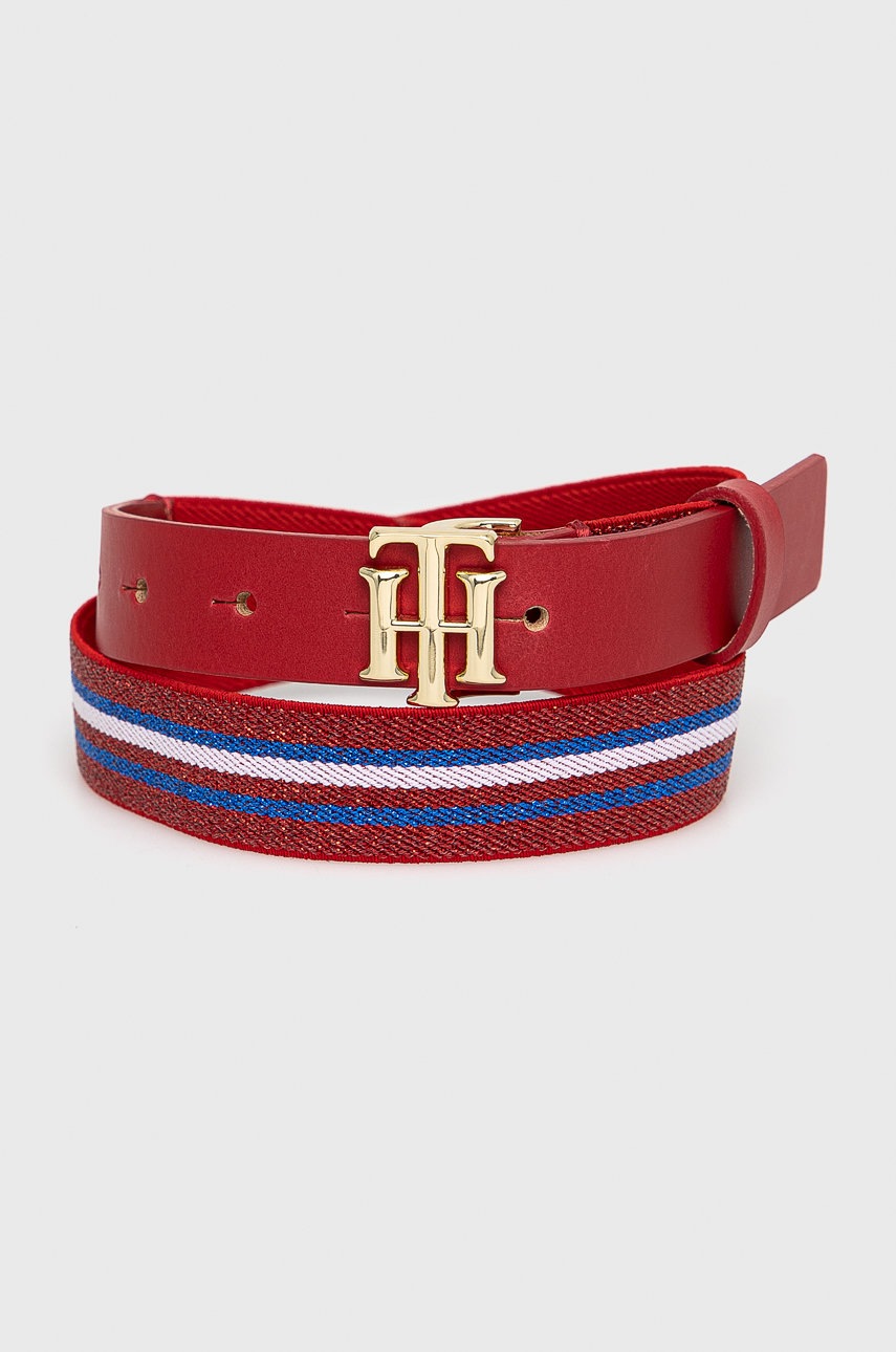 

Колан Tommy Hilfiger в червено, Червен