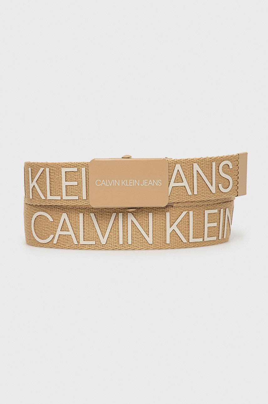 

Calvin Klein Jeans - Детски колан, Бежов