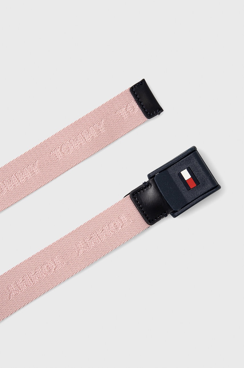 

Дитячий ремінь Tommy Hilfiger колір рожевий
