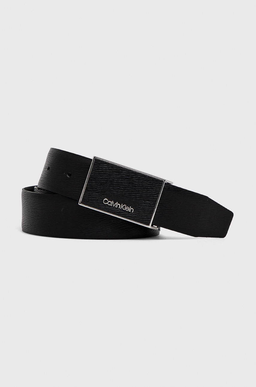 

Колан Calvin Klein мъжки в черно, Черен