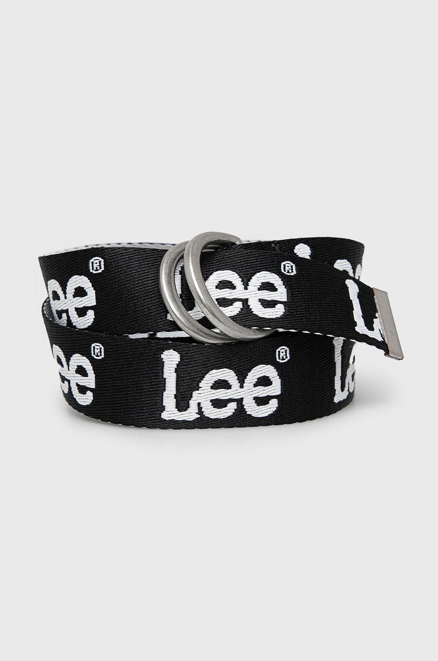 Lee curea barbati, culoarea negru