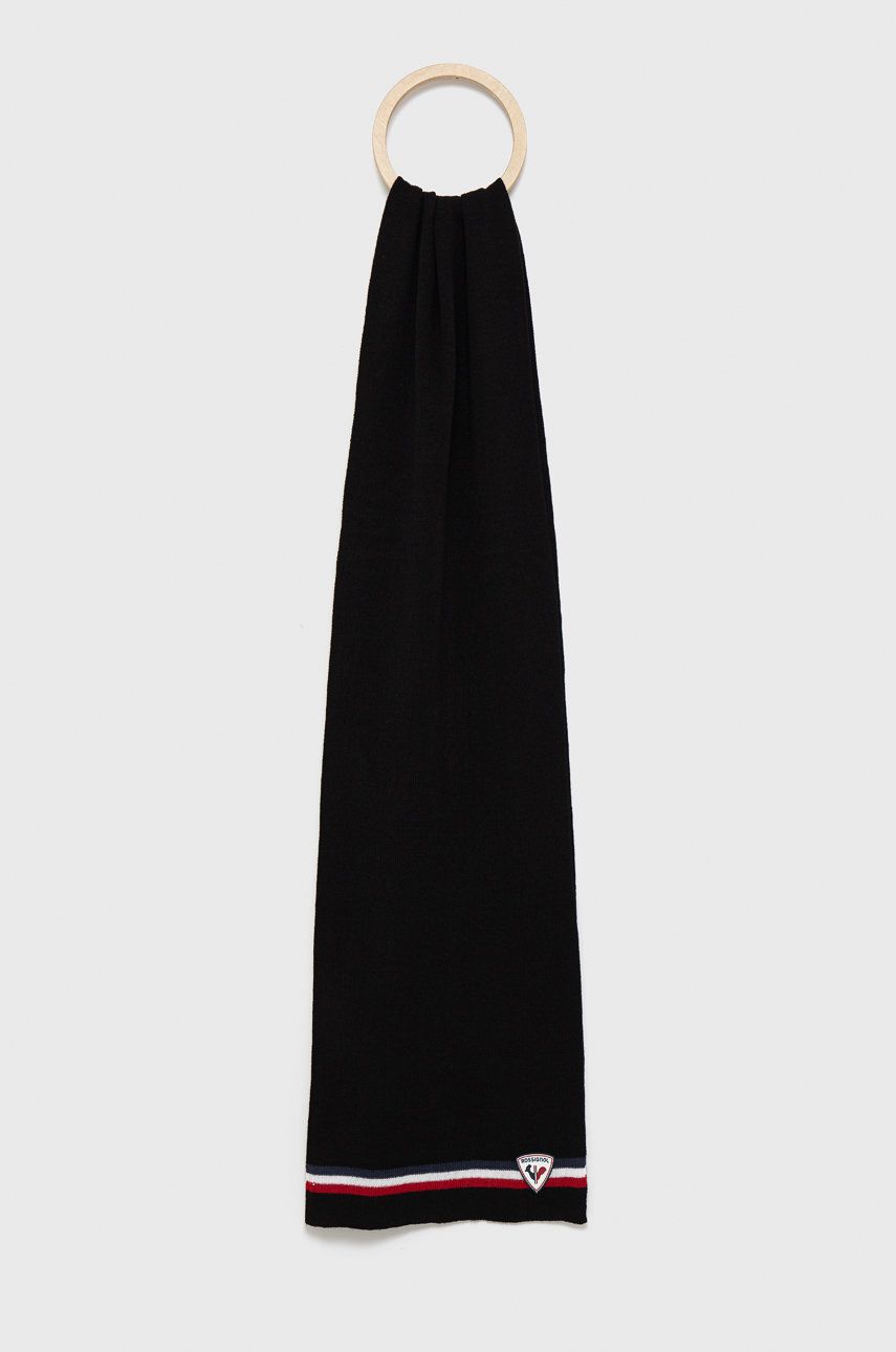 Rossignol Fular culoarea negru, modelator answear.ro imagine 2022 13clothing.ro