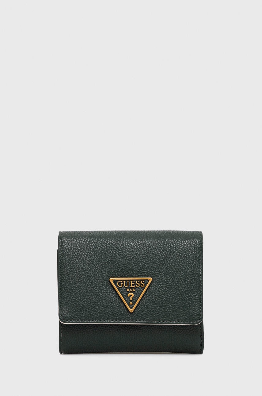 

Портфейл Guess дамски в зелено, Зелен