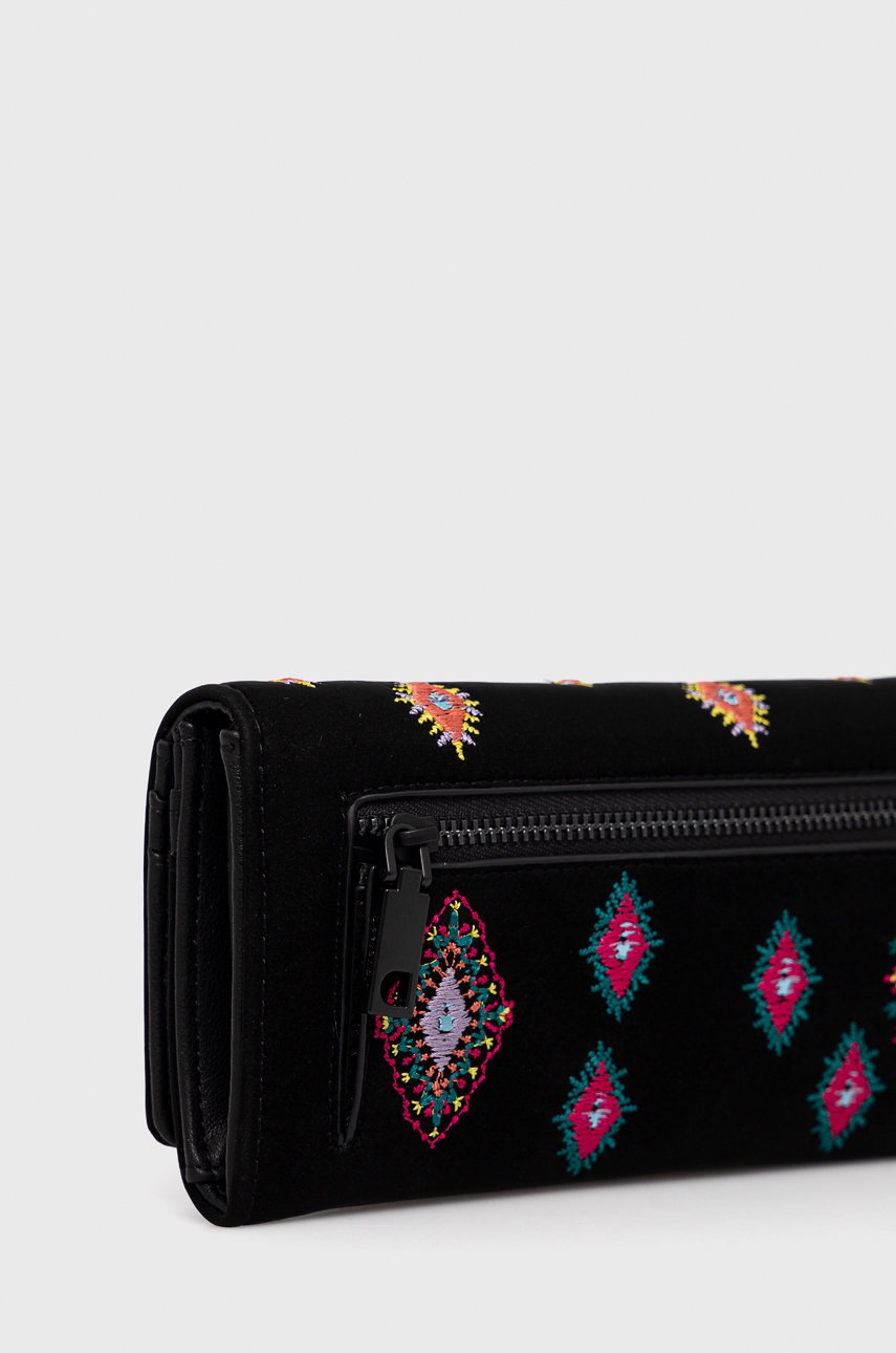 

Кошелек и визитница Desigual женский цвет чёрный