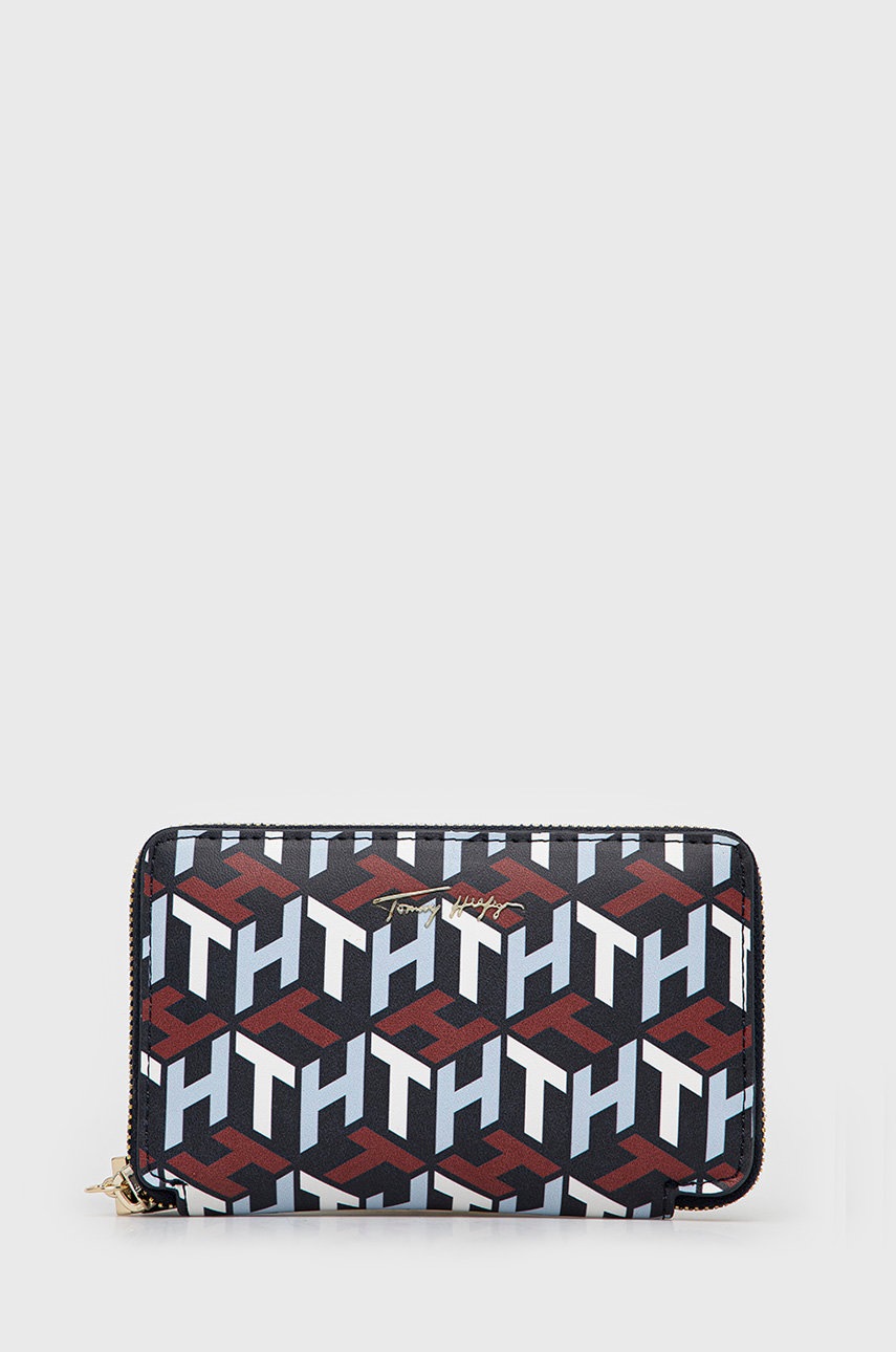 

Портфейл Tommy Hilfiger дамски в тъмносиньо, Тъмносин