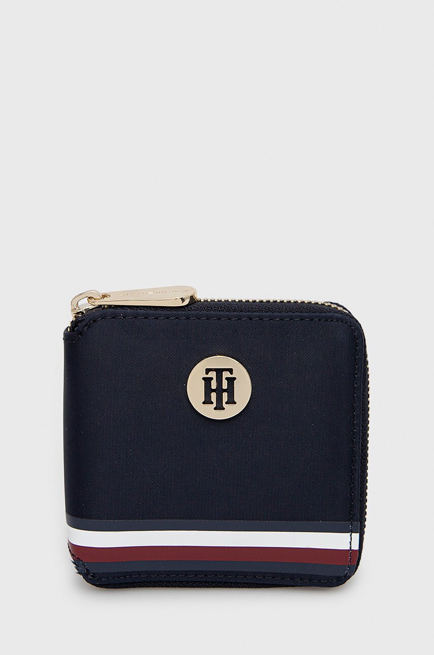 

Портфейл Tommy Hilfiger дамски в тъмносиньо, Тъмносин
