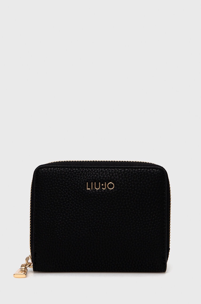 

Портфейл Liu Jo дамски в черно, Черен