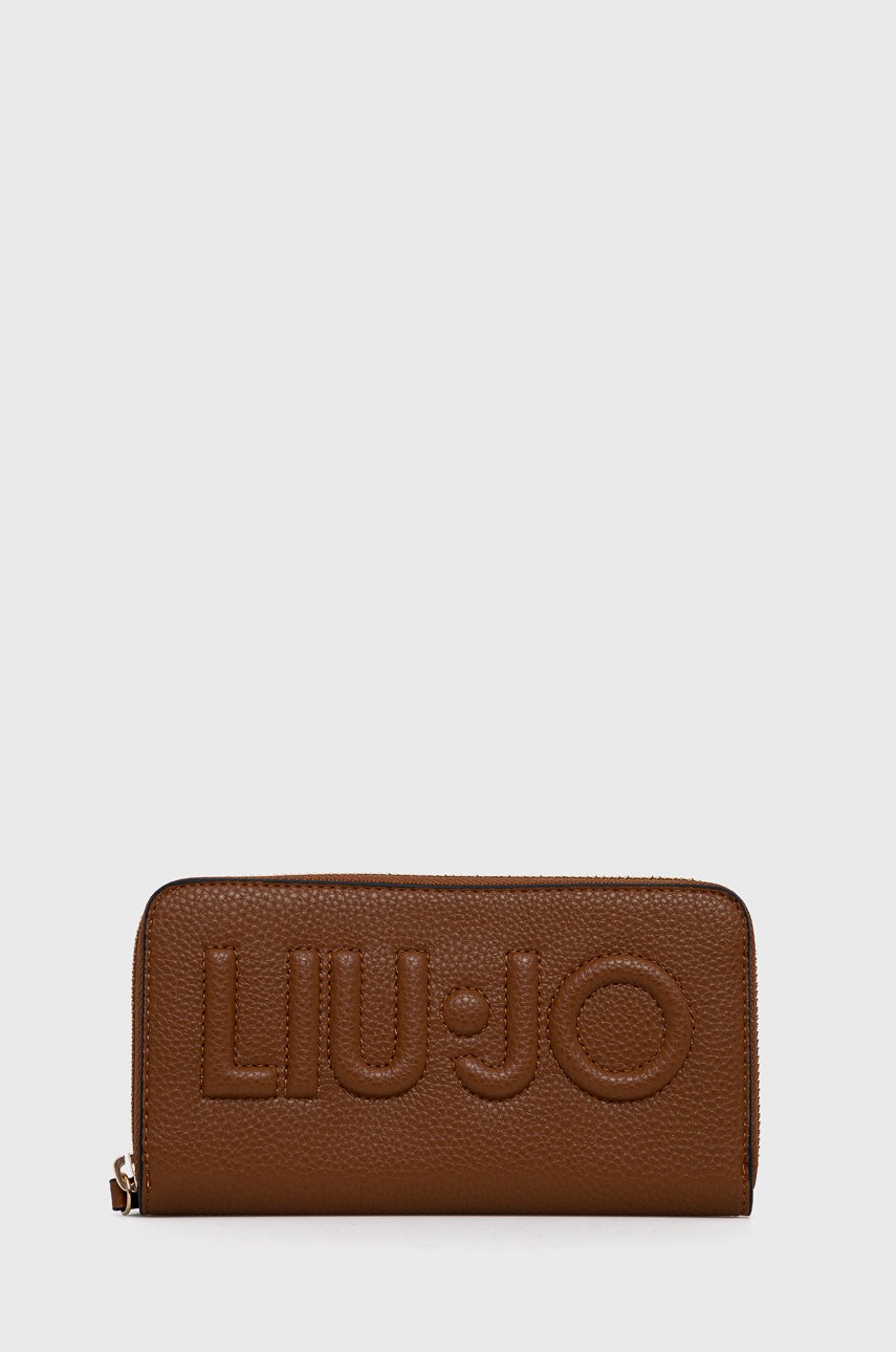 

Портфейл Liu Jo дамски в кафяво, Кафяв