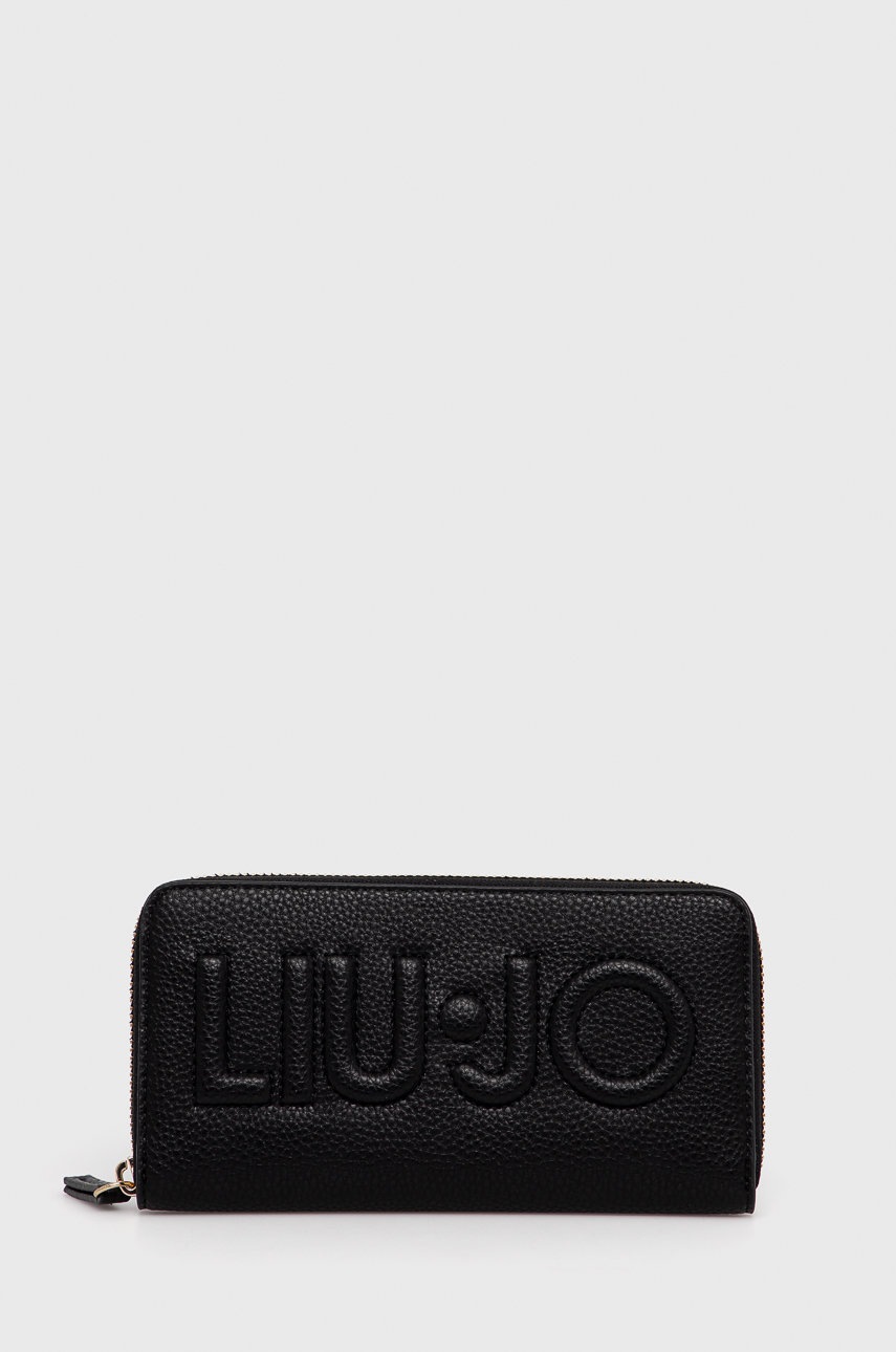 

Портфейл Liu Jo дамски в черно, Черен