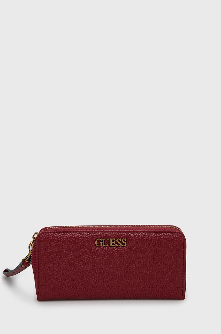 

Портфейл Guess дамски в червено, Червен