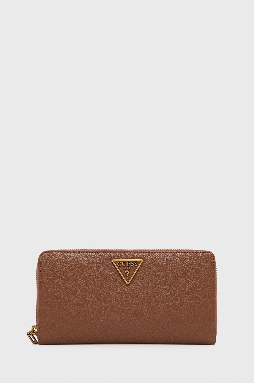 

Портфейл Guess дамски в кафяво, Кафяв