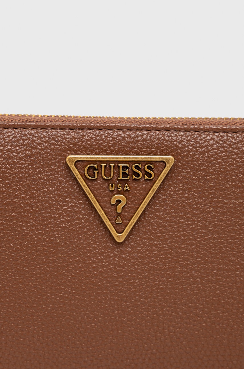 

Кошелек Guess женский цвет коричневый