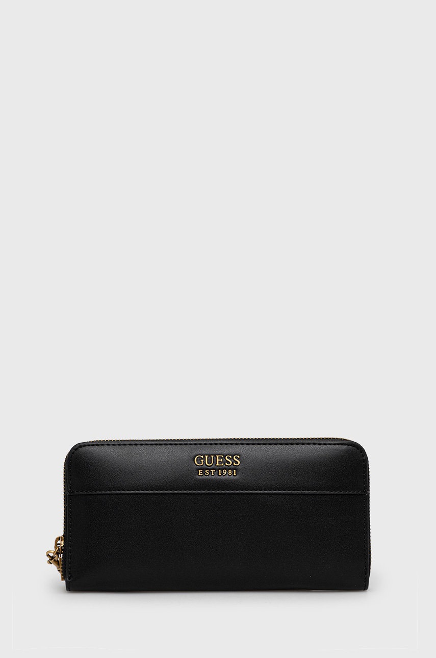 

Guess - Портфейл, Черен