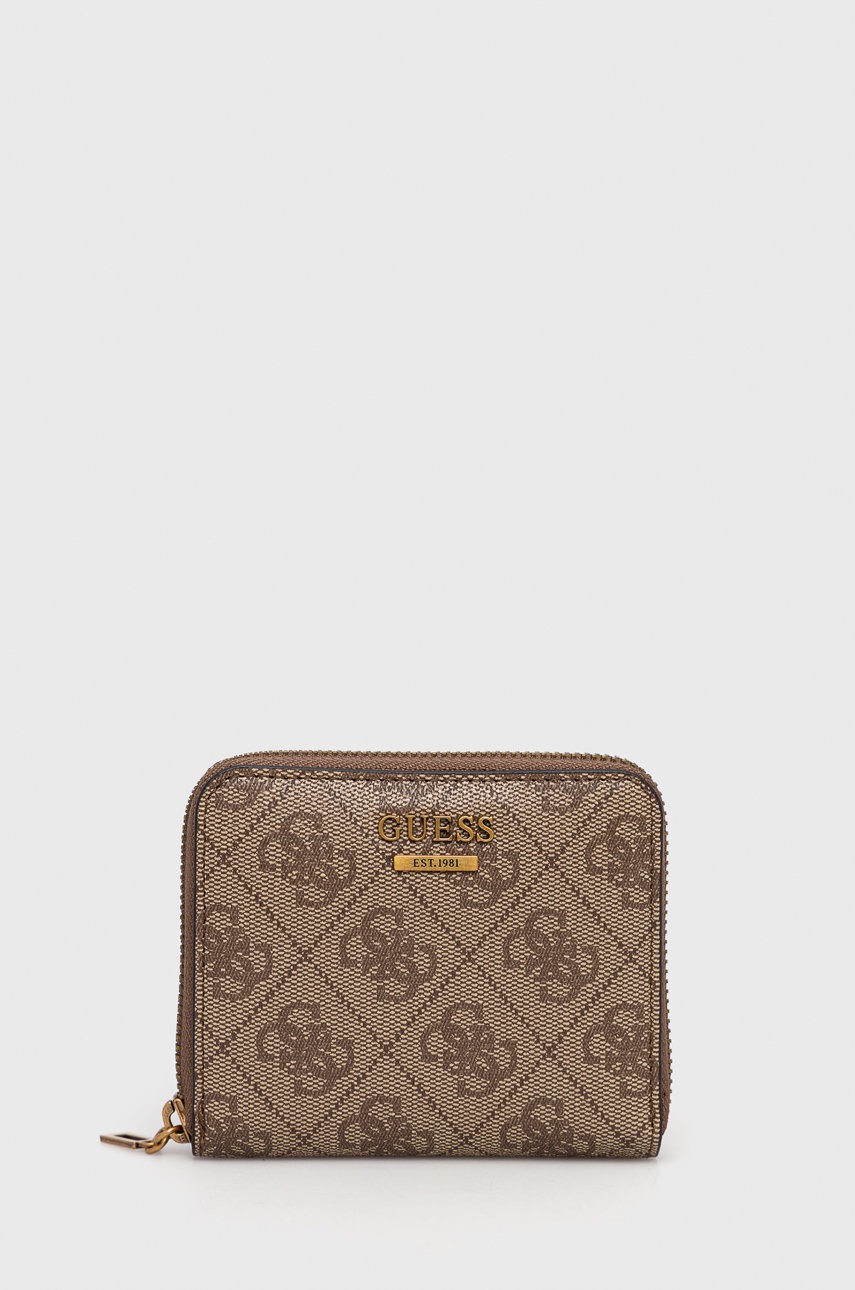 

Портфейл Guess дамски в кафяво, Кафяв