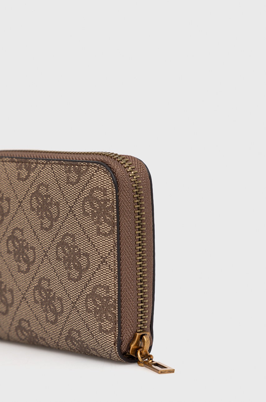 

Кошелек Guess женский цвет коричневый