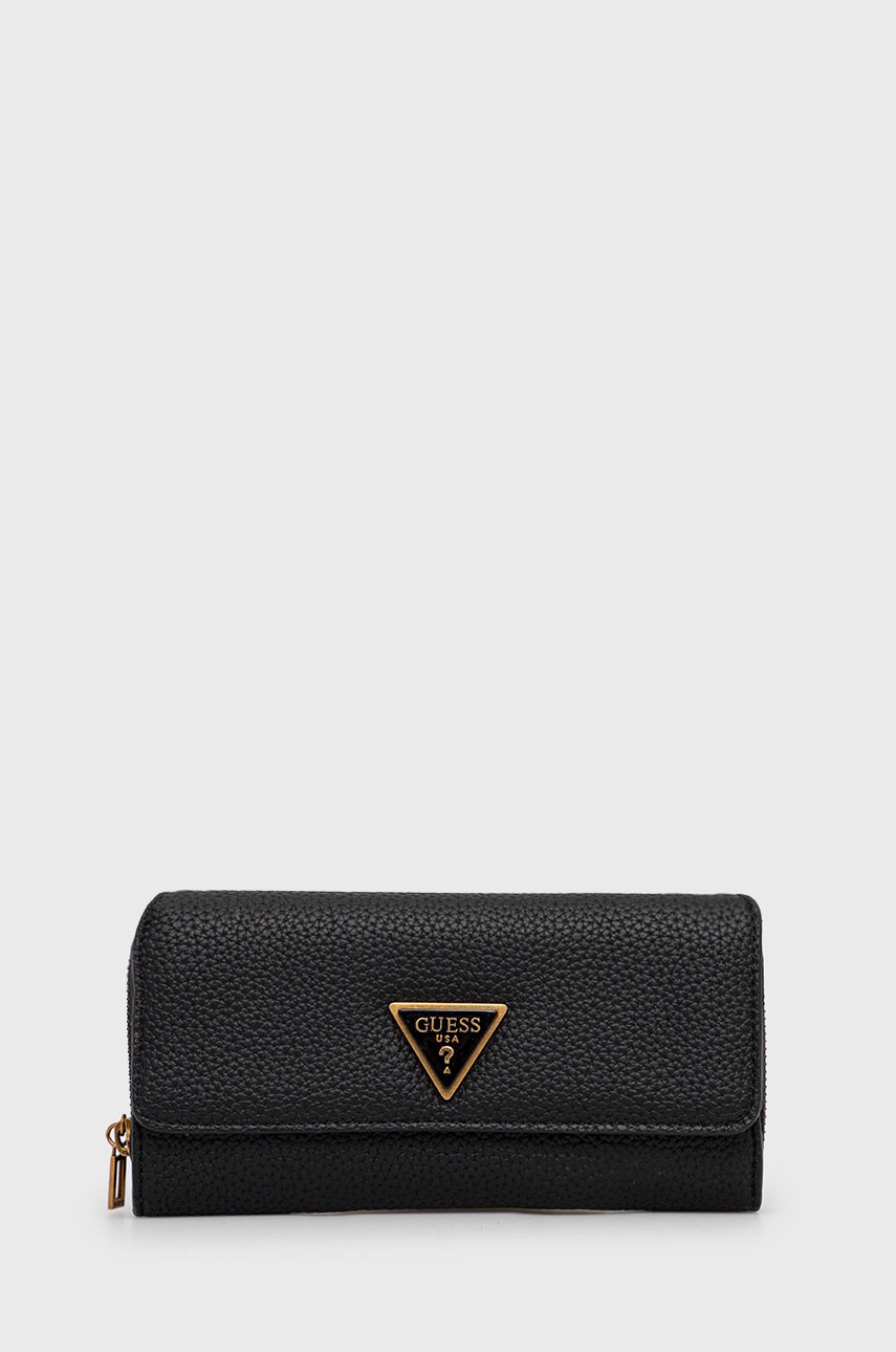 

Портфейл Guess дамски в черно, Черен