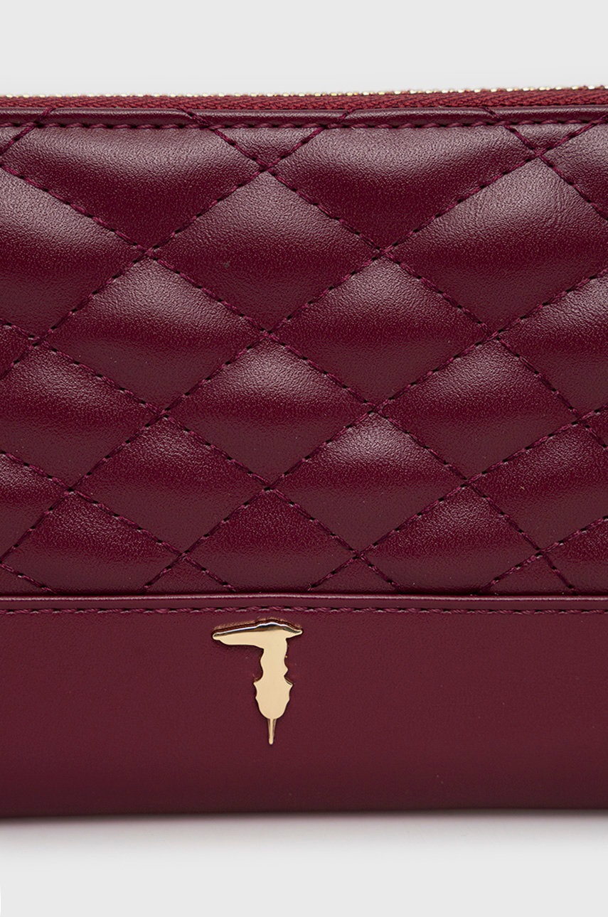 

Кошелек Trussardi женский цвет бордовый