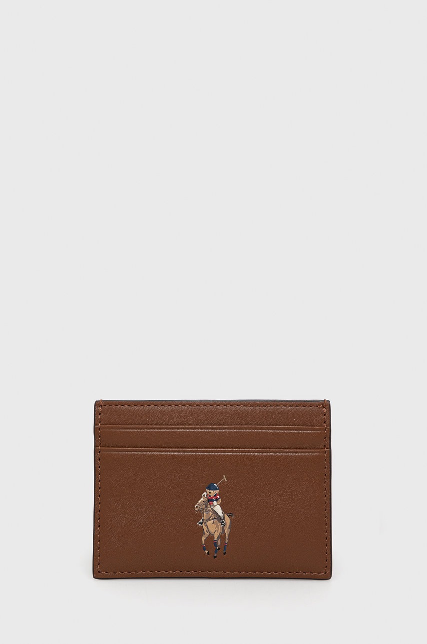 Polo Ralph Lauren - Etui na karty skórzane