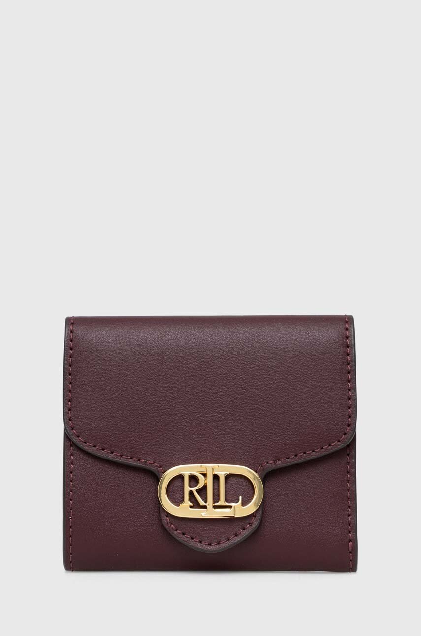 

Калъф за карти Lauren Ralph Lauren дамски в кафяво, Кафяв