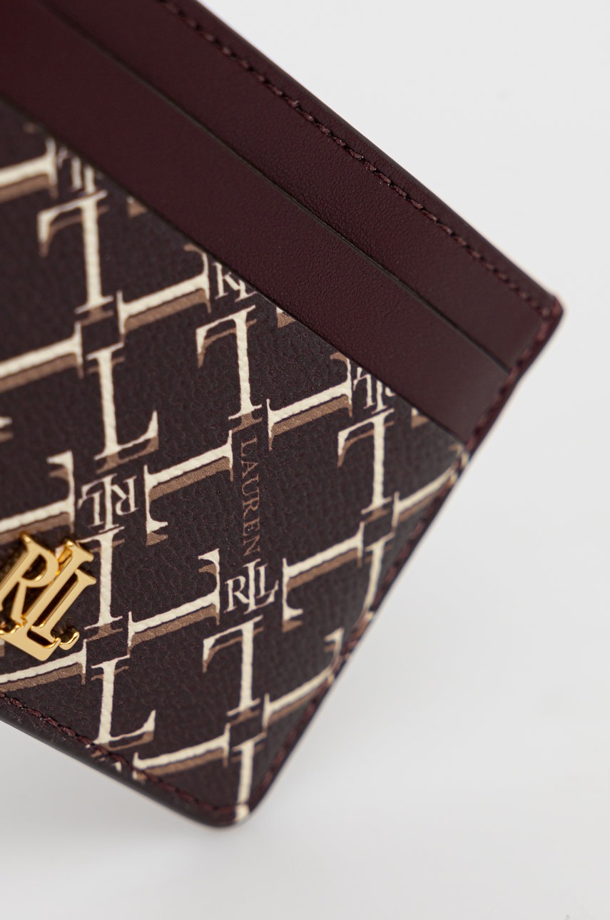 

Кошелек Lauren Ralph Lauren женский цвет бордовый