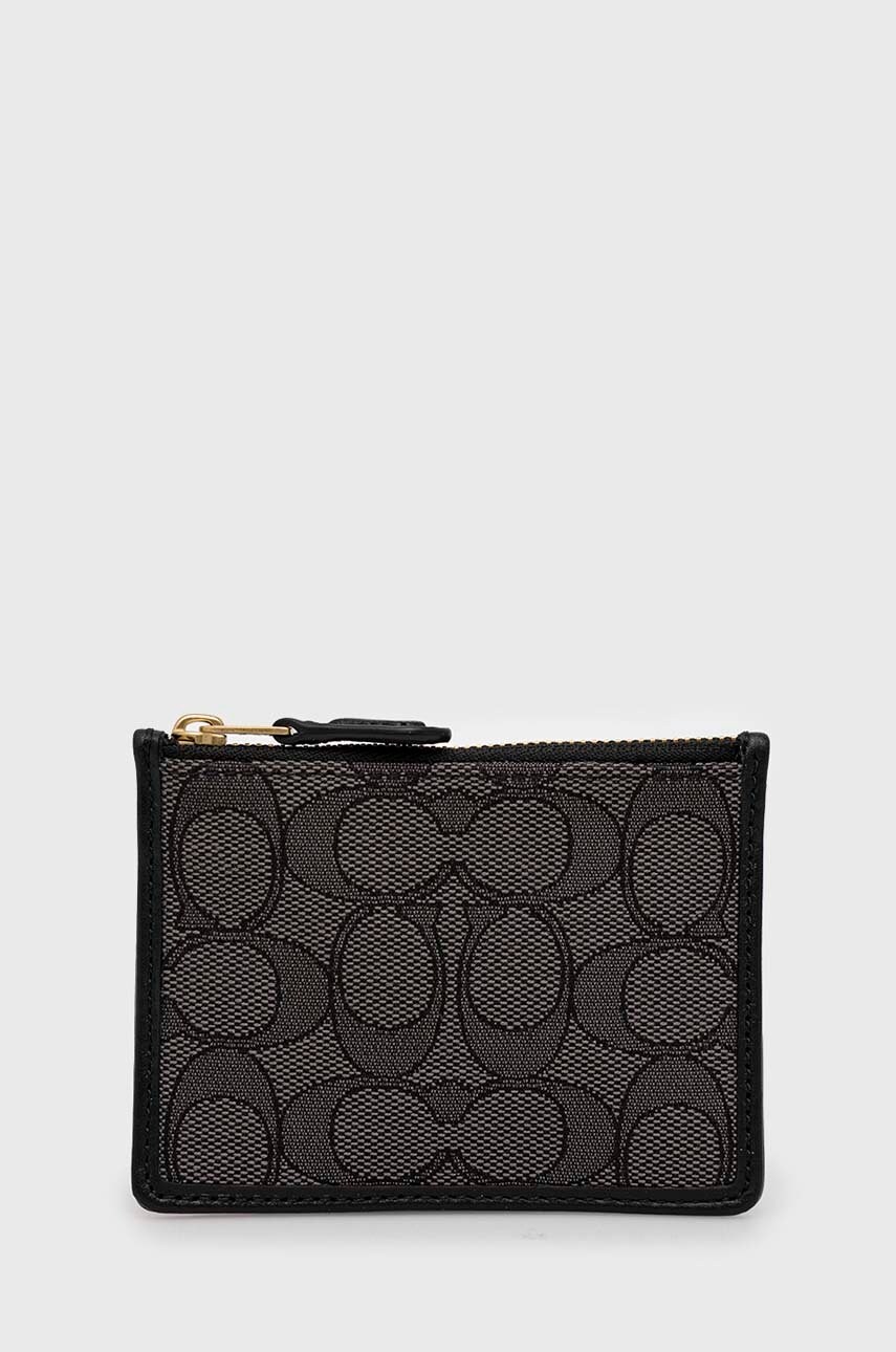 

Гаманець Coach жіночий колір чорний