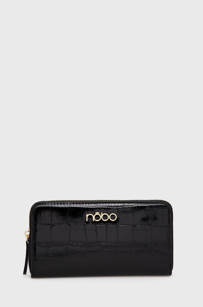 

Портфейл Nobo дамски в черно, Черен