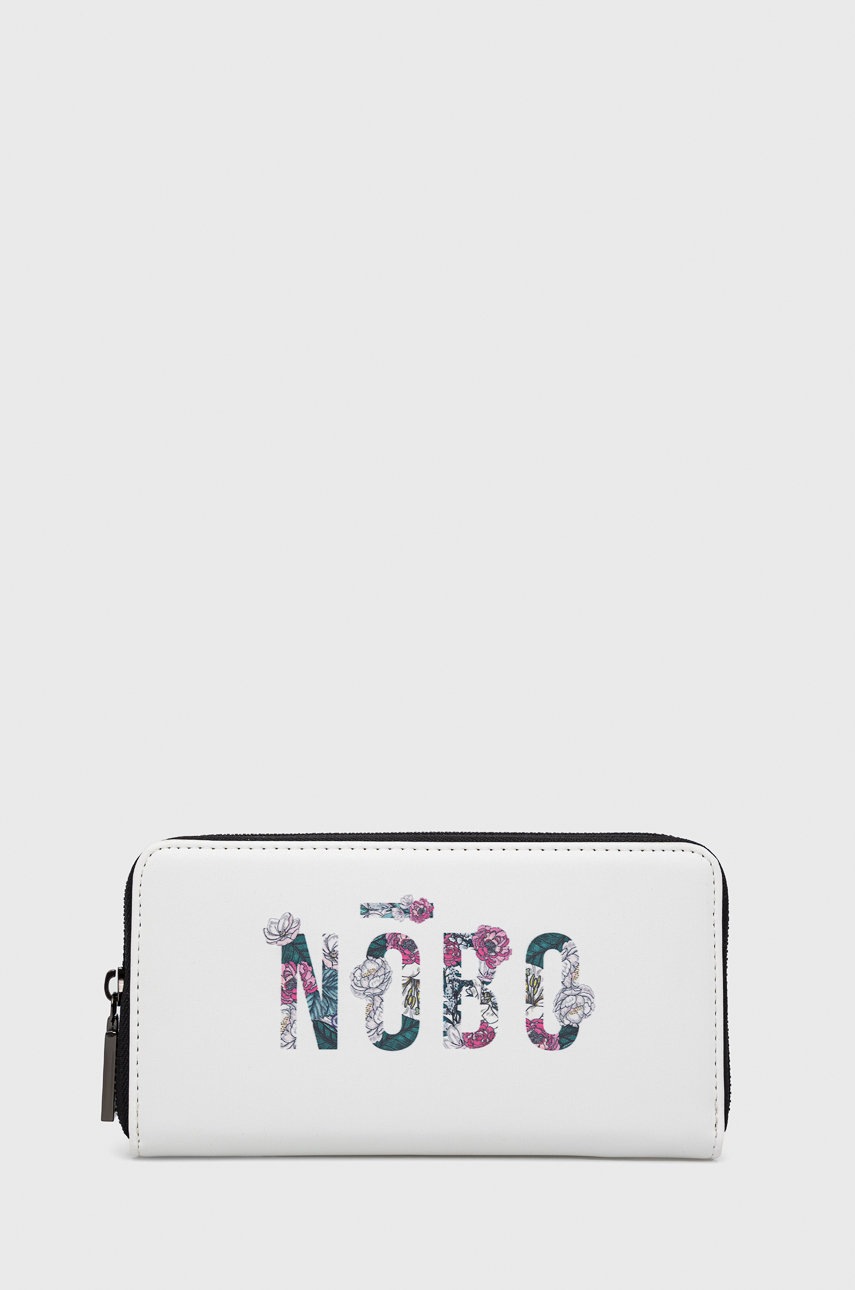 

Портфейл Nobo дамски в бяло, Бял
