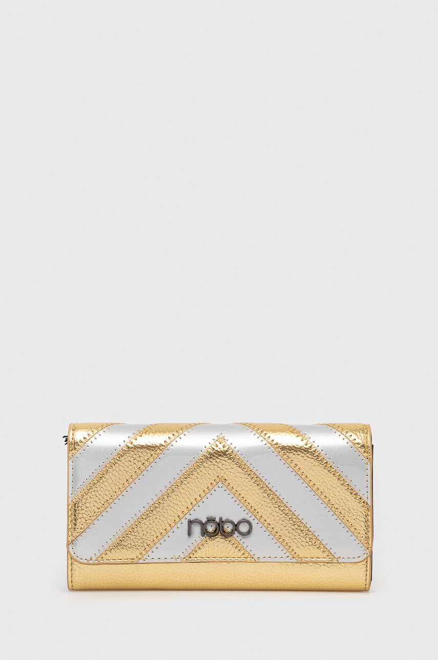 Nobo portofel femei, culoarea auriu