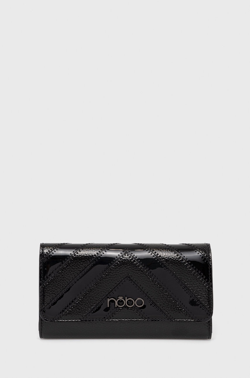 

Портфейл Nobo дамски в черно, Черен