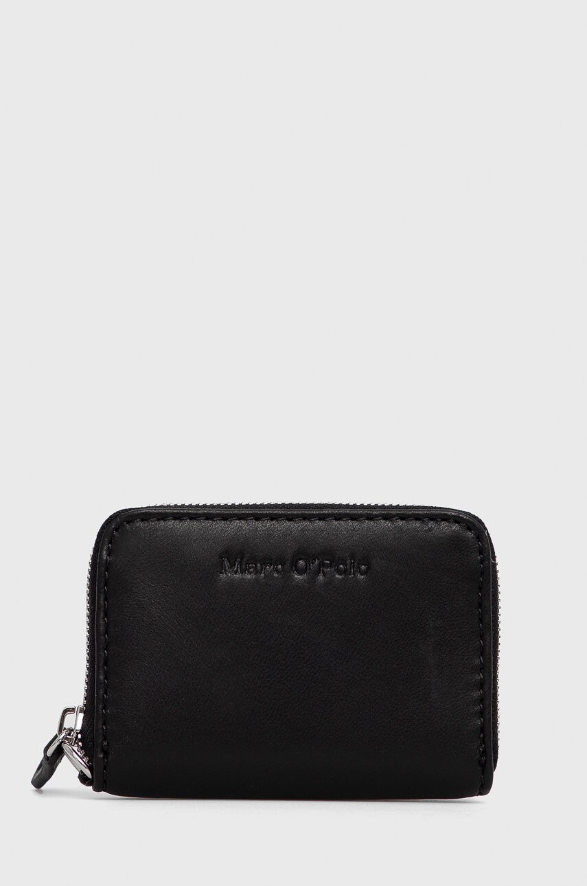 Marc o'polo portofel de piele femei, culoarea negru