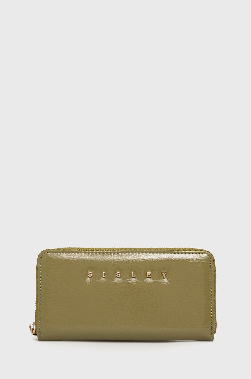 Sisley portofel femei, culoarea galben