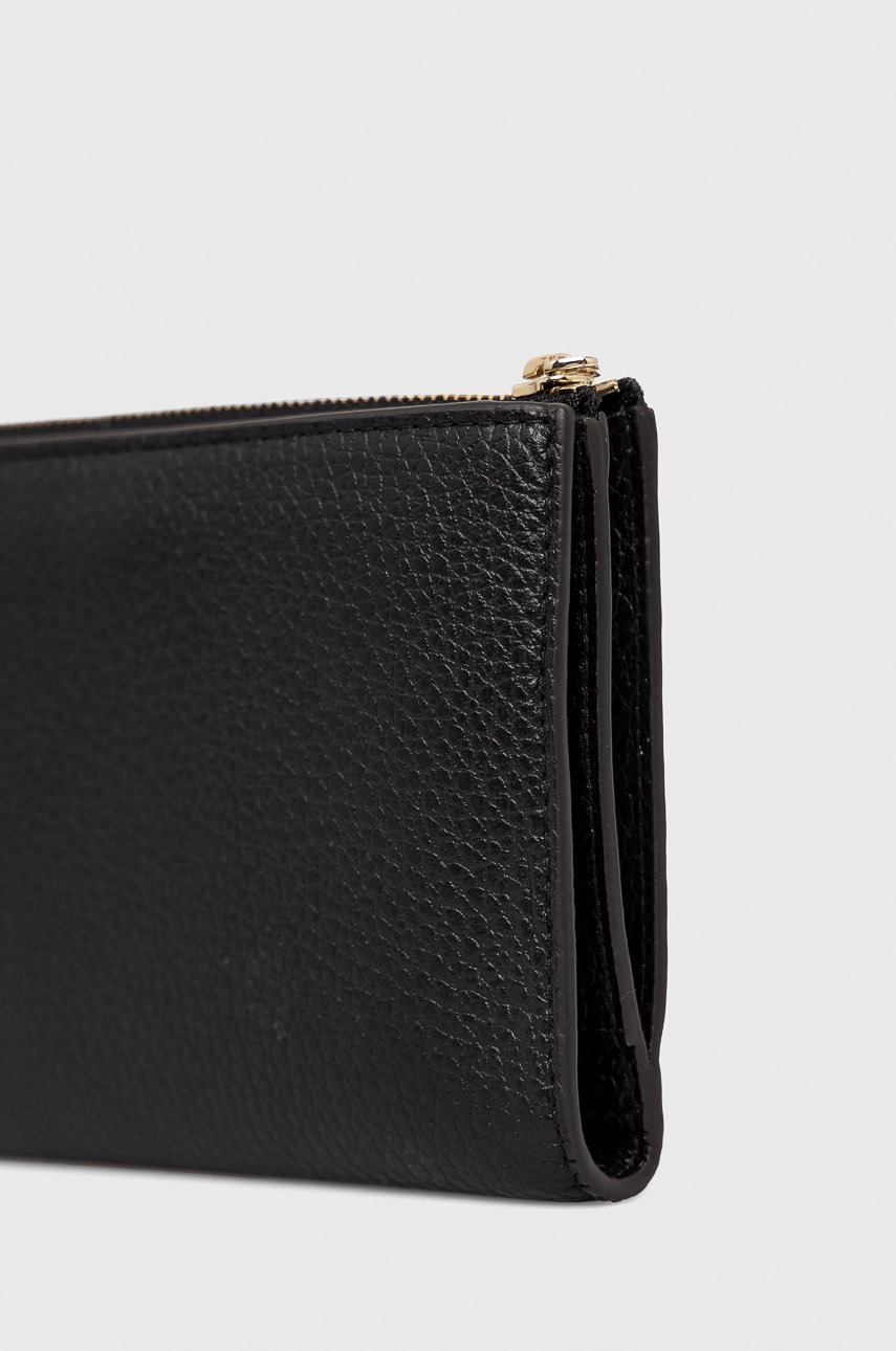 

Кожаная обложка для паспорта Furla Linda женский цвет чёрный