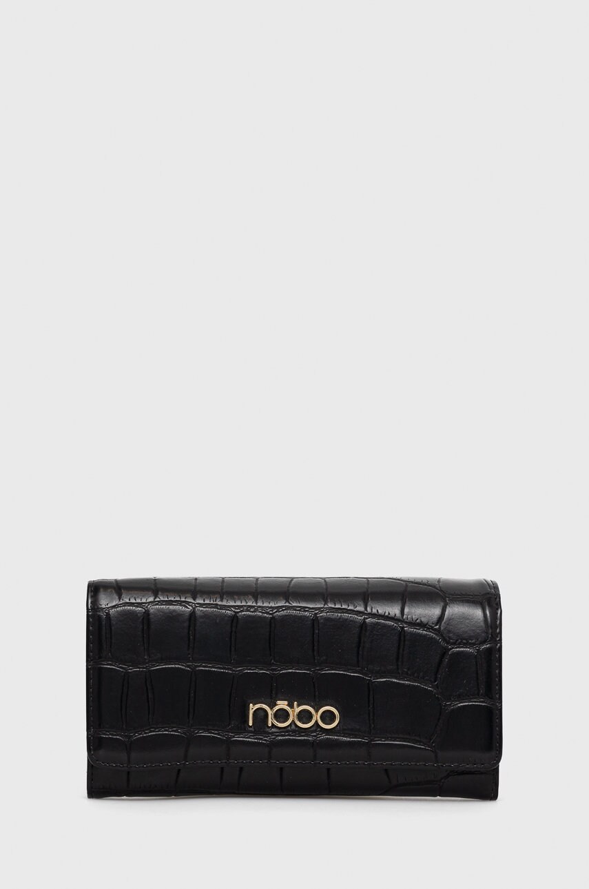 

Портфейл Nobo дамски в черно, Черен