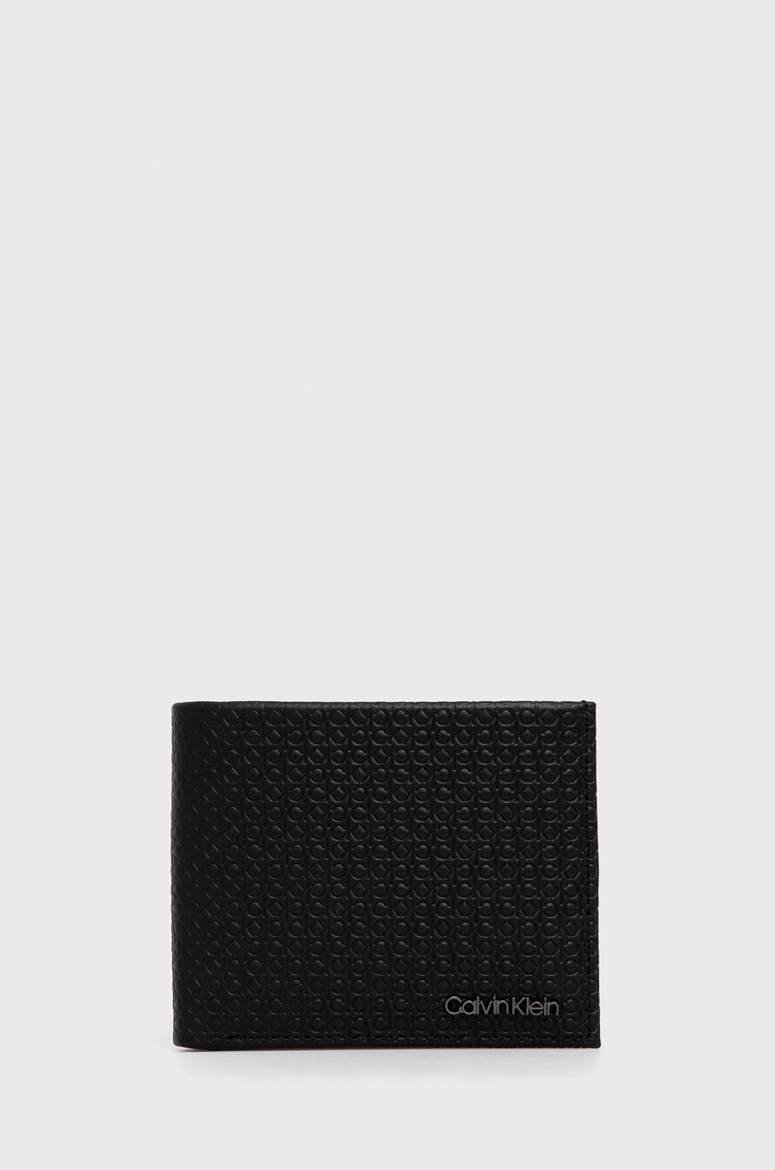 

Calvin Klein - Кожен портфейл, Черен