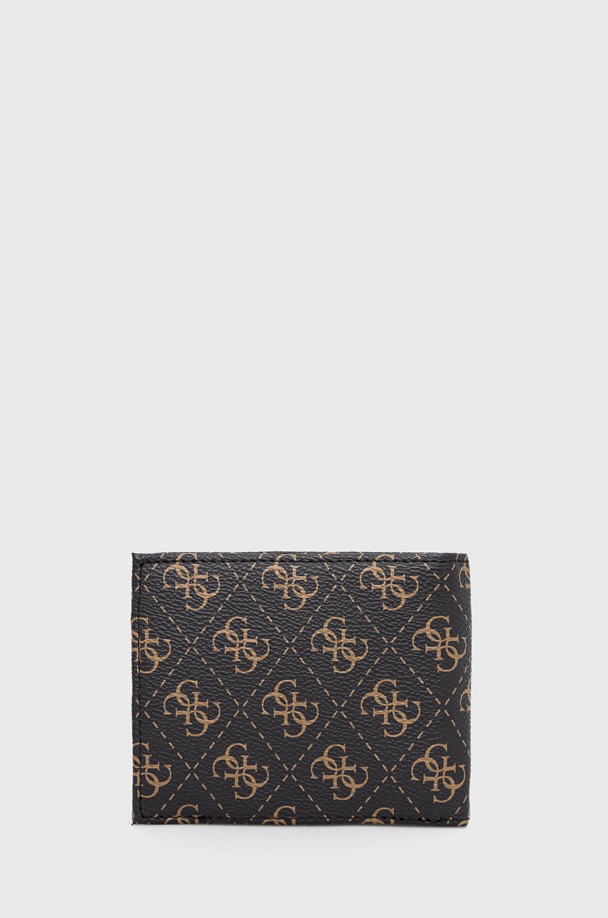 

Портфейл Guess мъжки в кафяво, Кафяв
