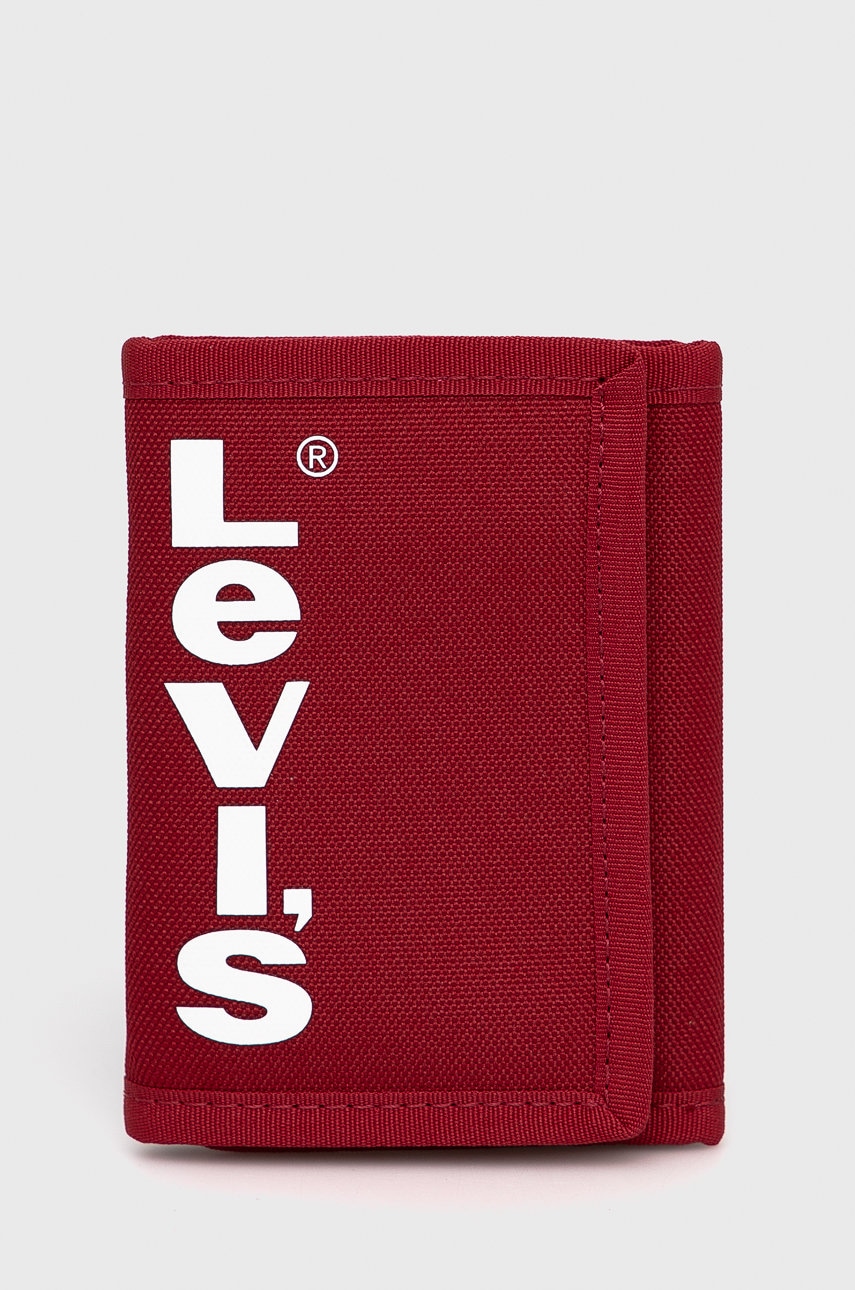Levi's portofel bărbați, culoarea rosu