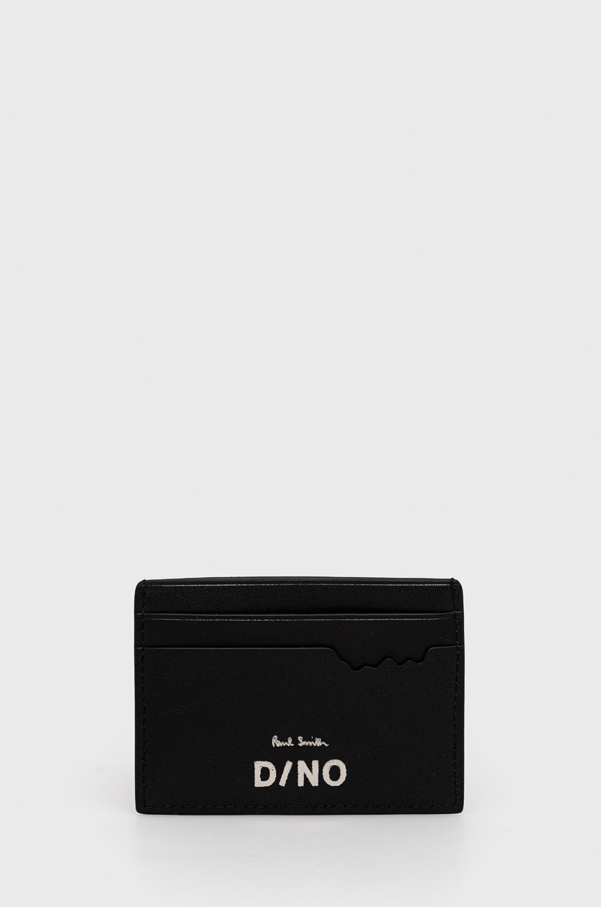 

Кожен портфейл PS Paul Smith мъжки в черно, Черен