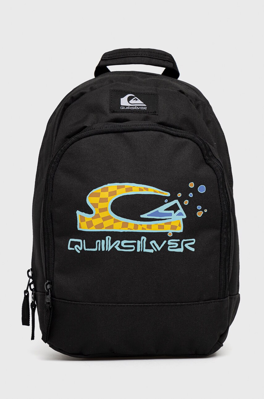 Quiksilver rucsac culoarea negru, mic, modelator