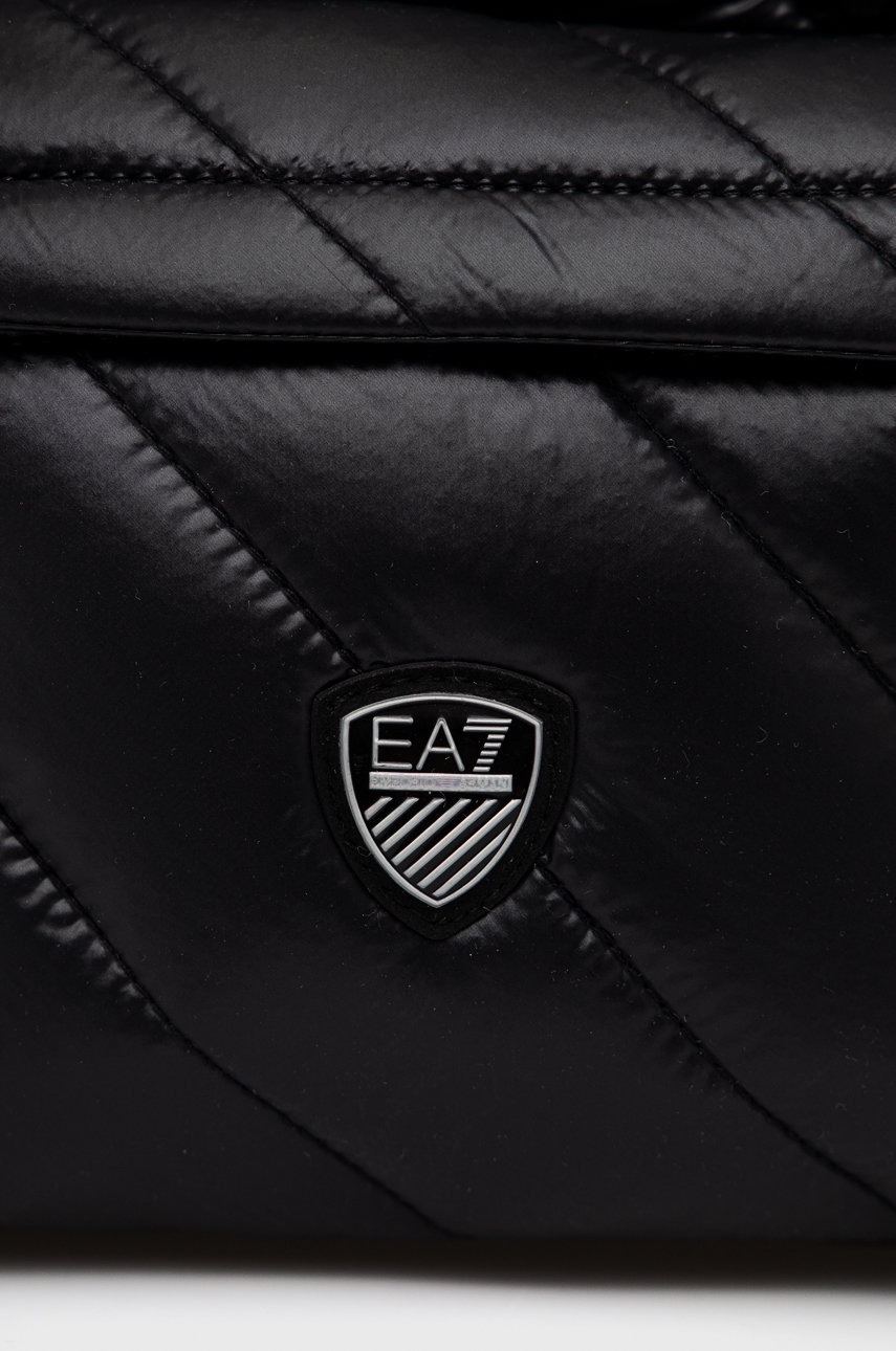 

Рюкзак EA7 Emporio Armani женский цвет чёрный маленький гладкий