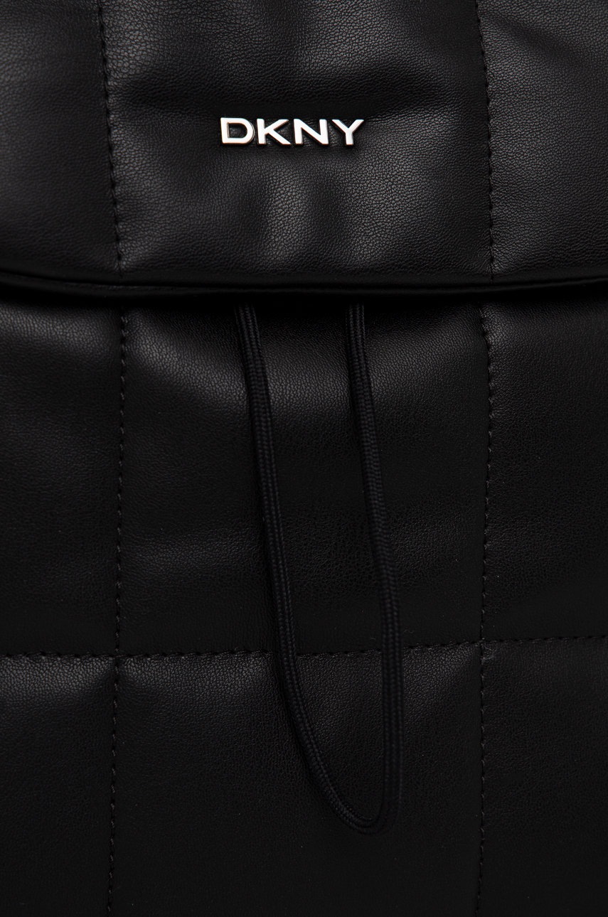 

Рюкзак Dkny женский цвет чёрный большой гладкий