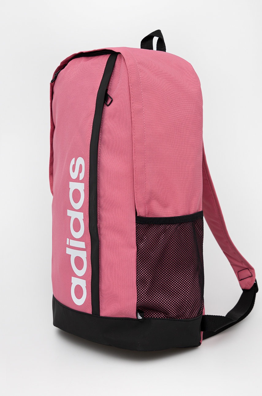 

Рюкзак adidas женский цвет розовый большой с принтом