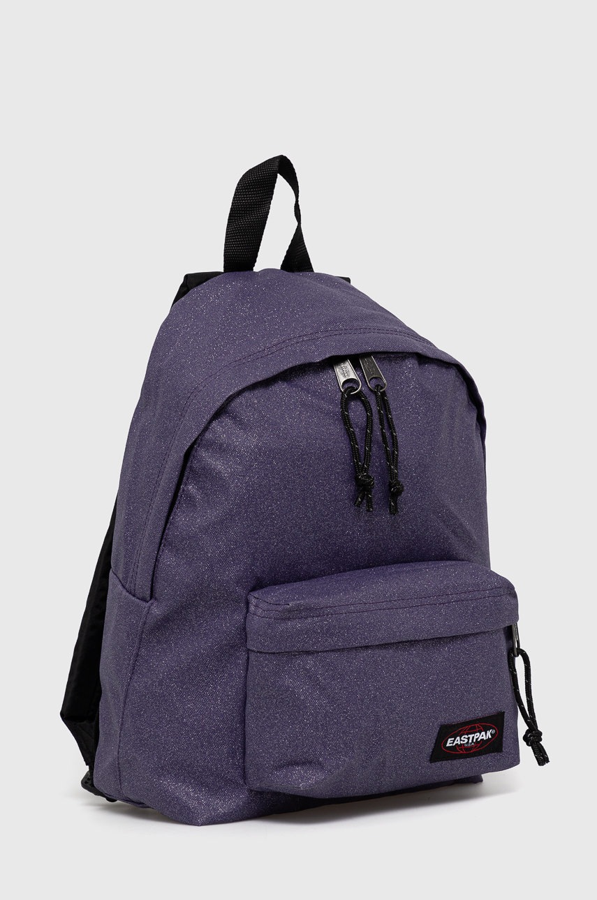 

Рюкзак Eastpak жіночий колір фіолетовий великий гладкий