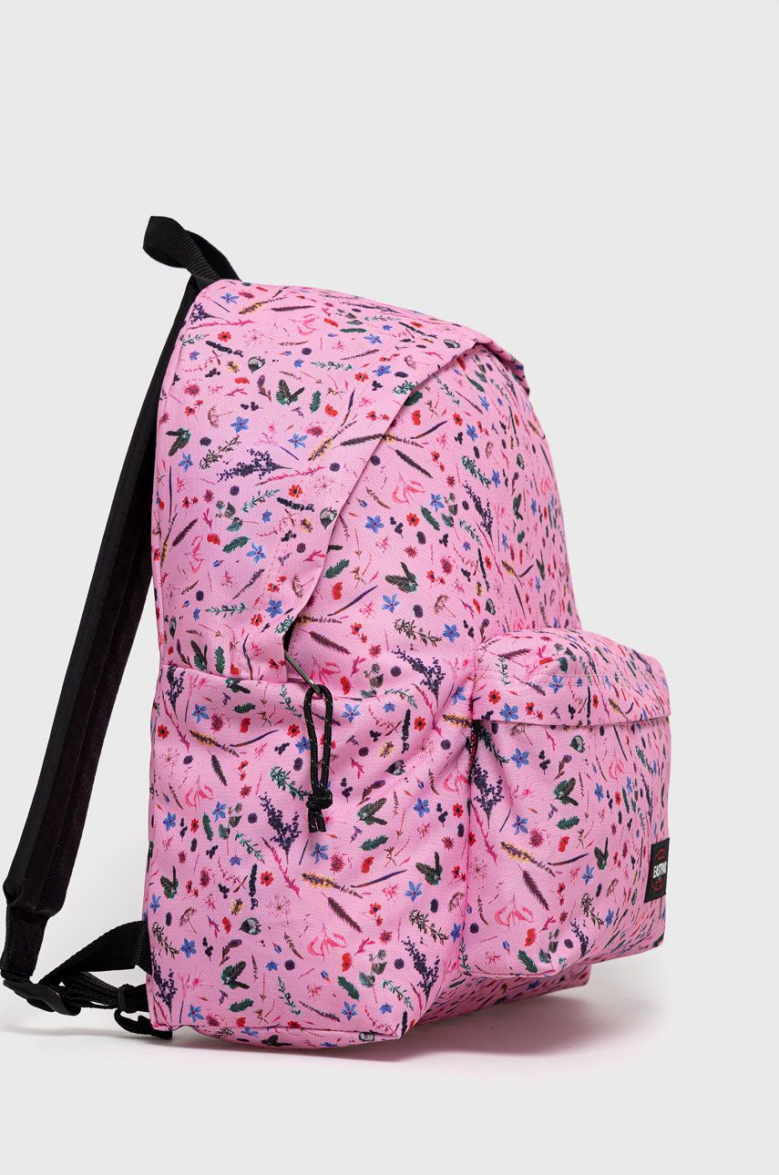 

Рюкзак Eastpak женский цвет розовый большой с узором