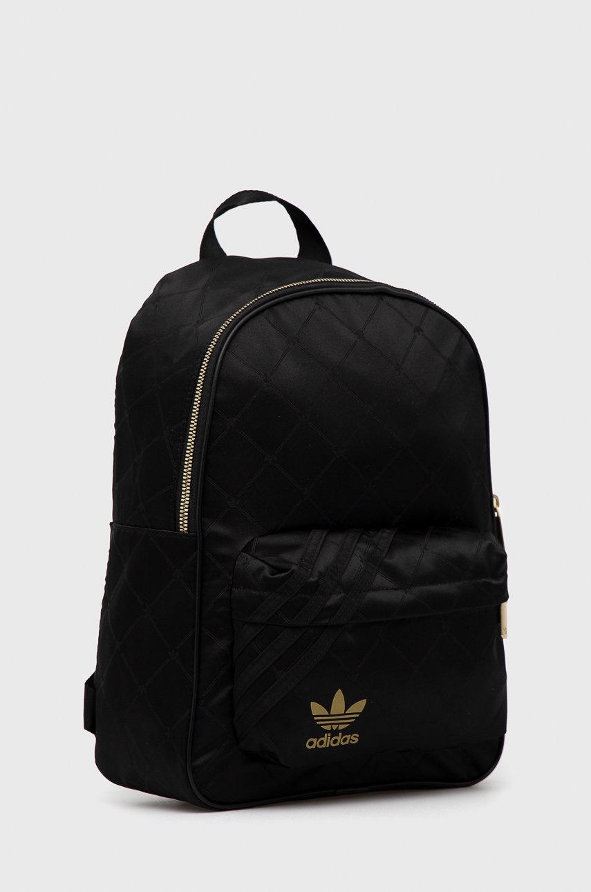 

Рюкзак adidas Originals женский цвет чёрный большой гладкий