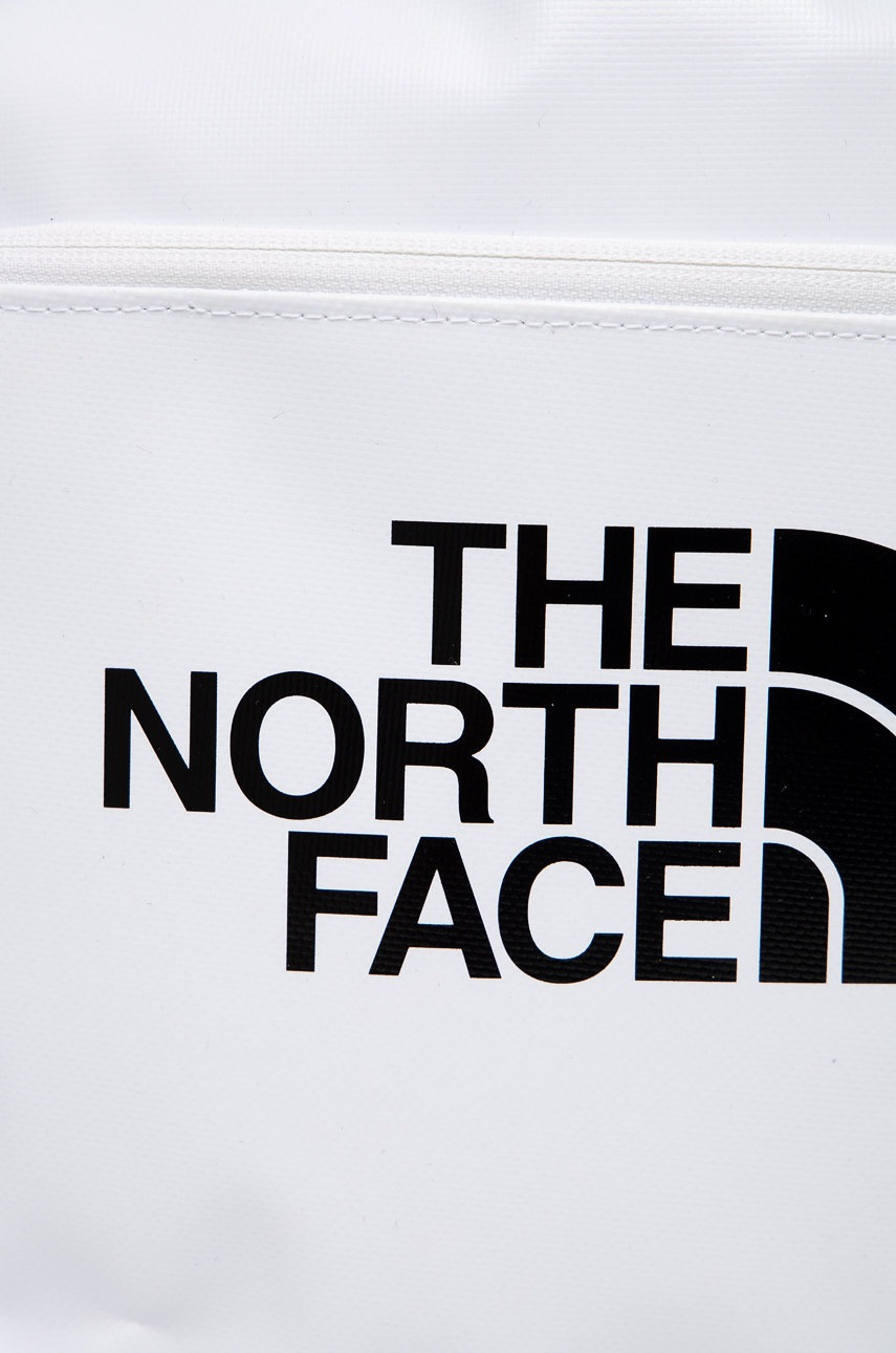 

Рюкзак The North Face женский цвет белый маленький с принтом