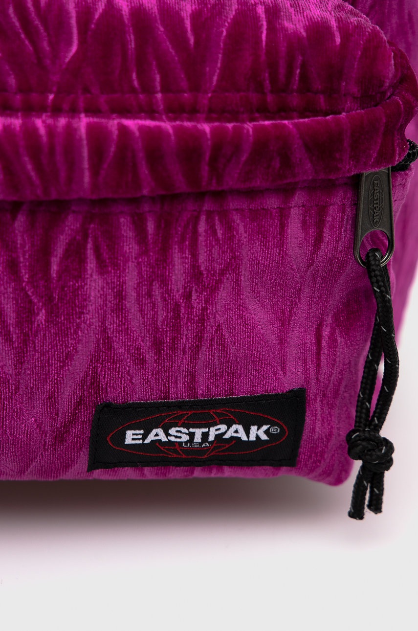 

Рюкзак Eastpak женский цвет розовый маленький с узором