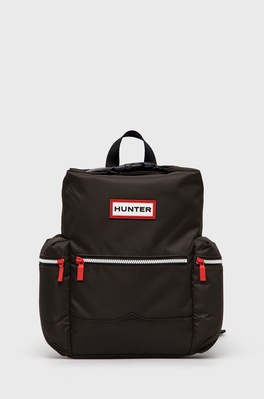 Hunter rucsac femei, culoarea verde, mare, material neted