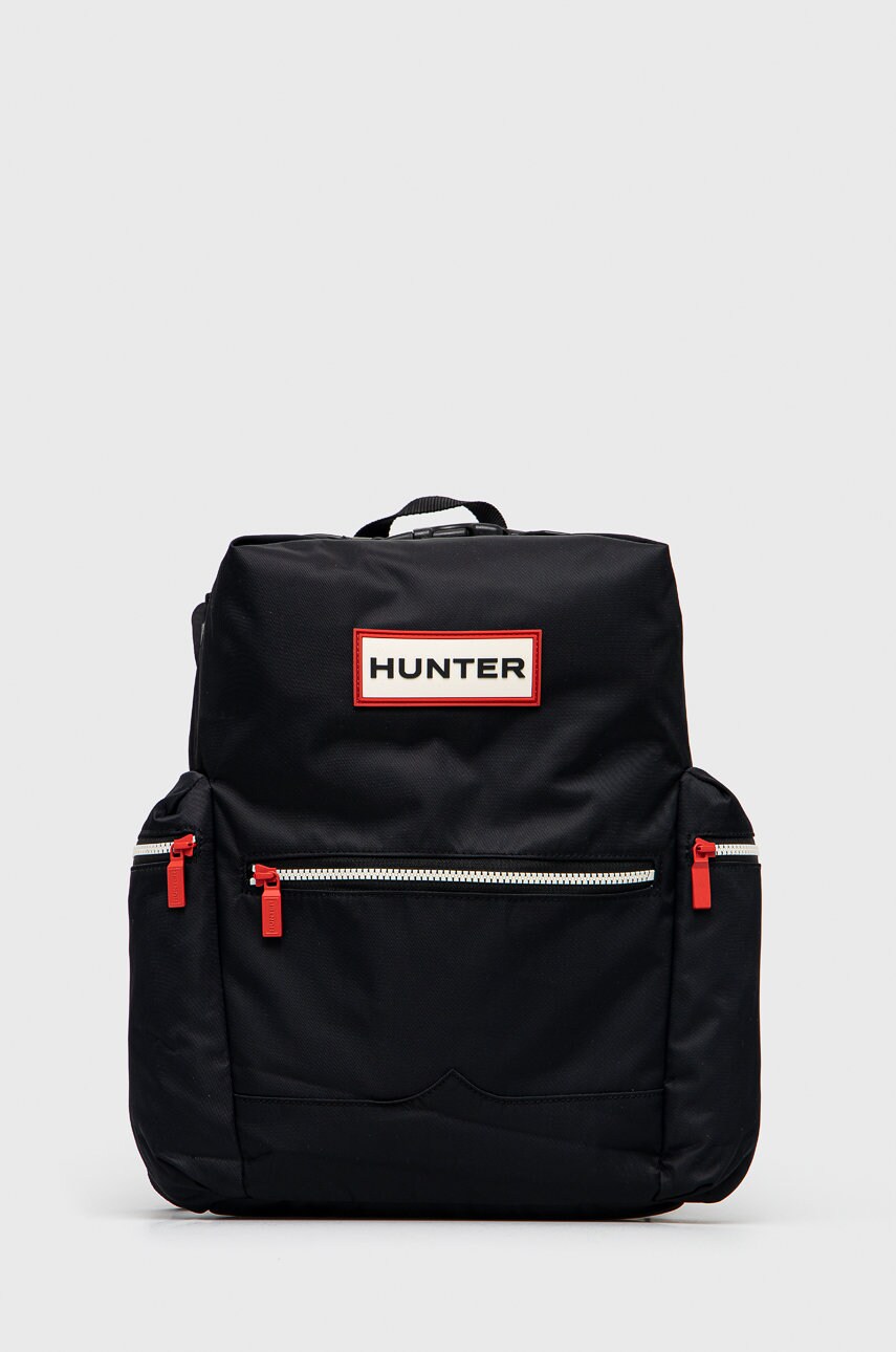 Hunter rucsac femei, culoarea negru, mare, material neted