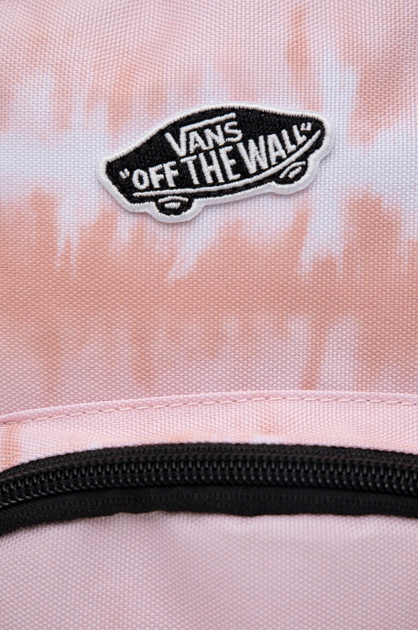 

Рюкзак Vans женский цвет оранжевый маленький с узором